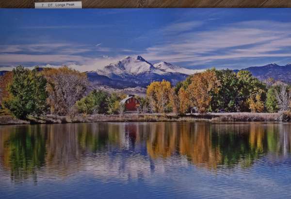Member's Choice-4 Way Tie-Terry Turner-Peaceful Mountain Lake