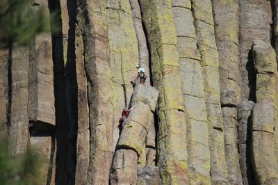 Climbers Devil's Tower