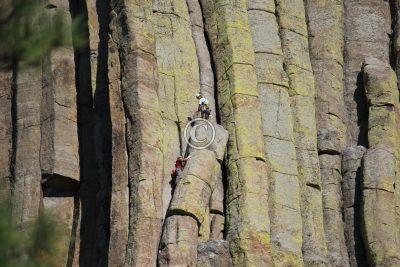 Climbers Devil's Tower