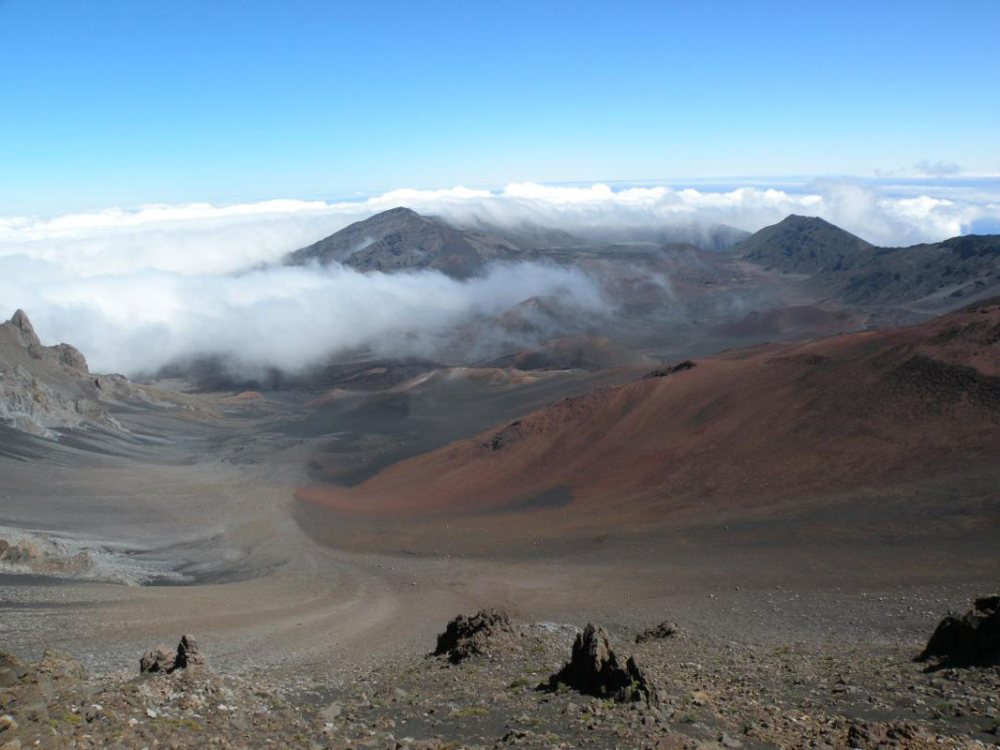 Haleakala volcano Hawaii