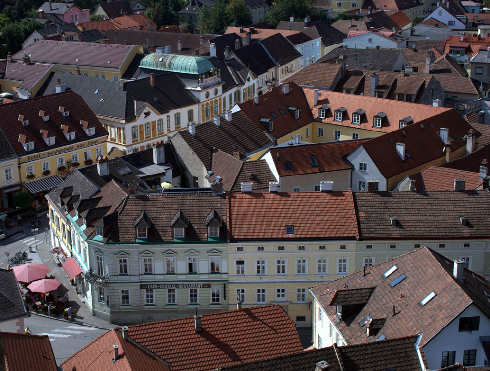 Melk, Austria Rooftopss